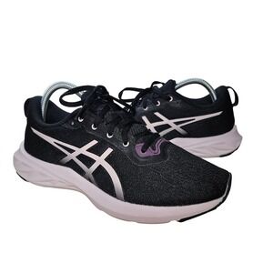ASICS Versablast 2 Running Shoes Women 9 Black Pink Mesh Athletic 1012B179 Train